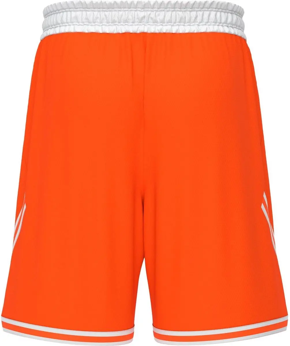 Macron Kansas Eco Basketbalshort Heren - XS - Oranje/Wit - afbeelding 6 van 6