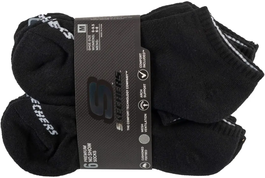 Skechers Core Lowcut Sokken 6 Stuks