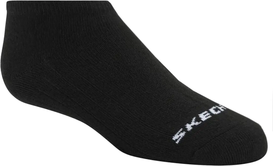 Skechers Core Lowcut Sokken 6 Stuks - Zwart