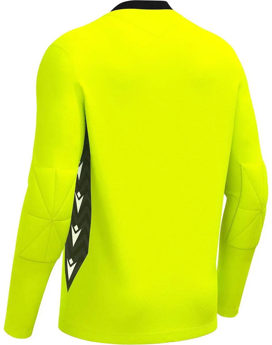 Macron Argo Keepershirt Kinderen 140 - Fluogeel/Zwart