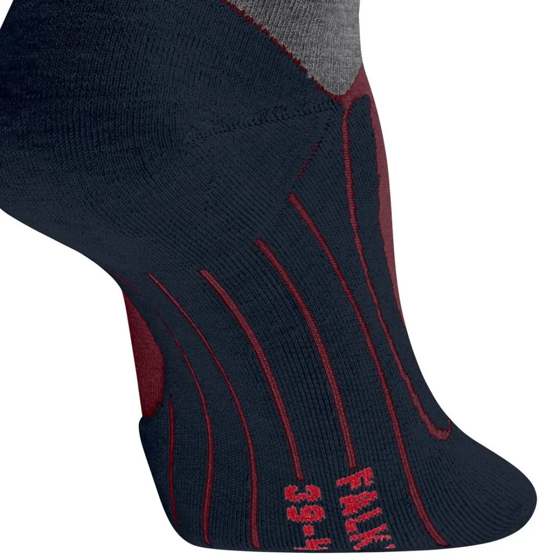 Falke SK4 Skisokken - Merlot Rood - Maat 41/42