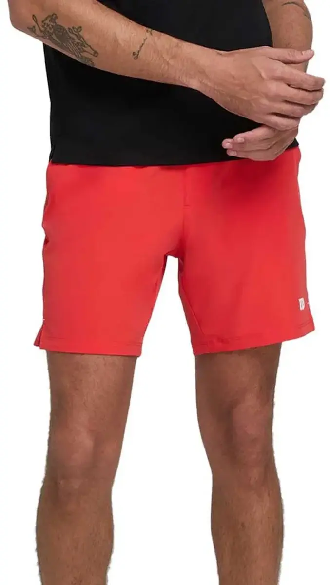 Wilson Team Korte Broek M - Rood