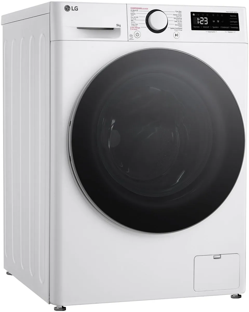 LG F4WR5009S1W Wasmachine Voorlader 9kg - 1400rpm - Wit