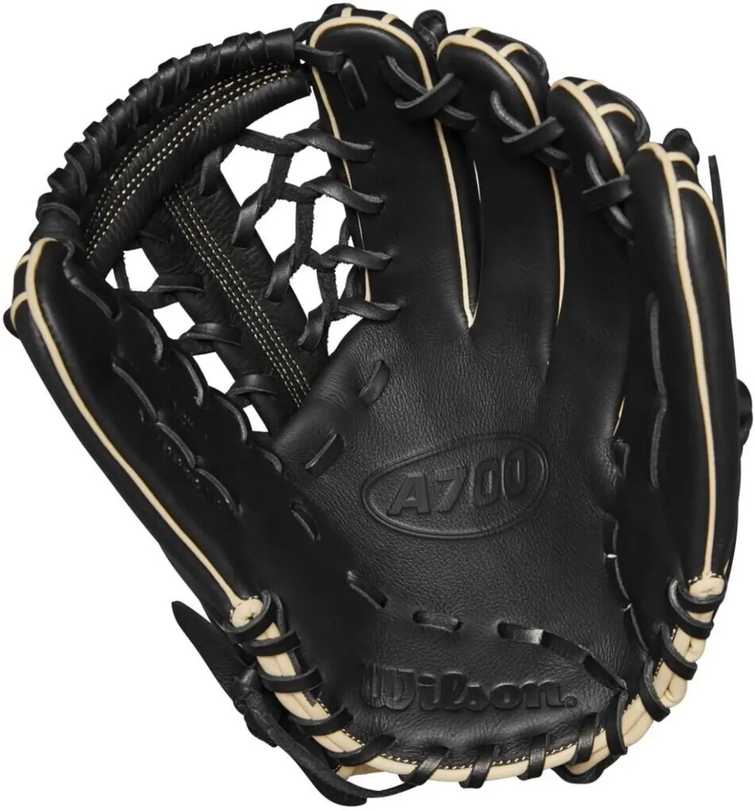 Wilson MLB A700 Honkbalhandschoen Jeugd 12 inch - Zwart - LHT