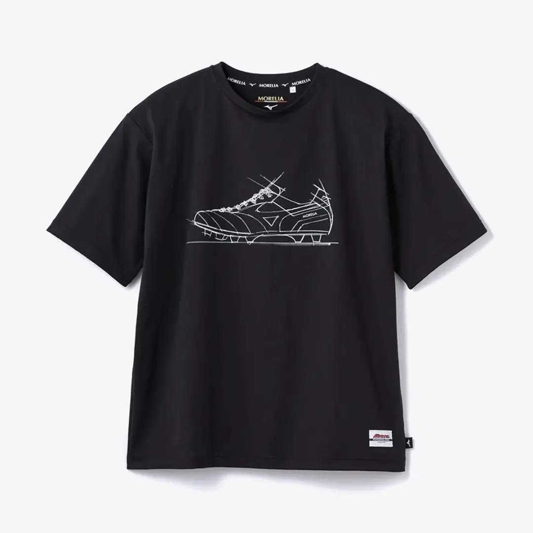 Mizuno Mod Off Print T-shirt - Zwart S