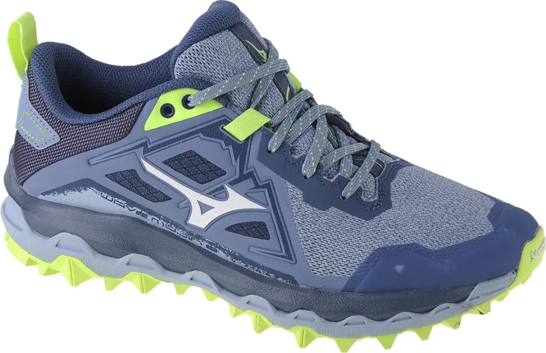 Mizuno Wave Mujin 8 Sportschoenen 40.5 - Grijs/Blauw Lichtgroen