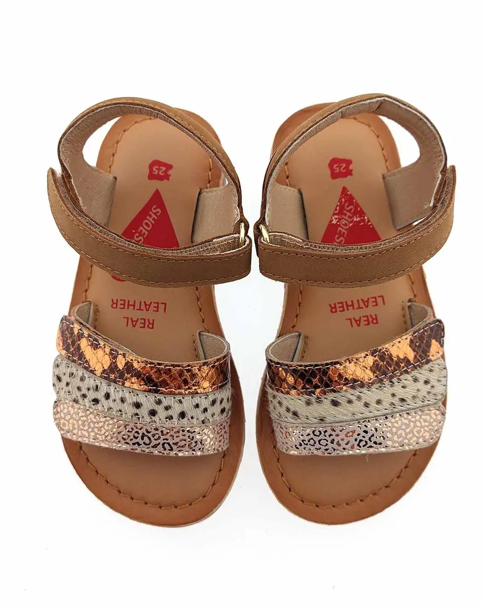 Shoesme CA25S042-A Meisjes Sandalen - 27 Bruin
