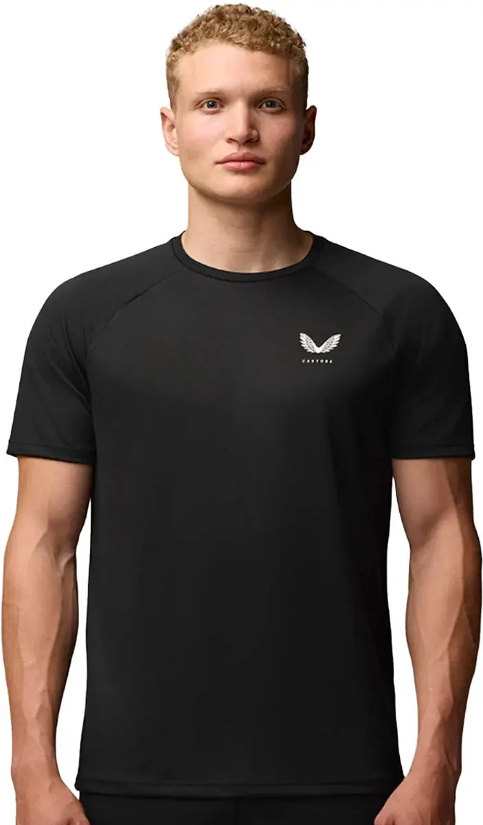 Castore Adapt Graphic T-shirt Met Korte Mouwen Zwart M Man