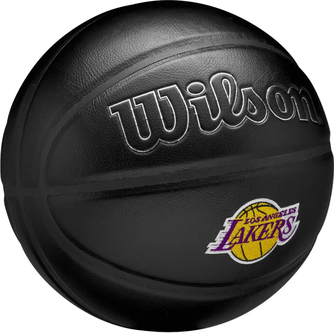 Wilson NBA Team Premiere Los Angeles Lakers Basketbal - Maat 7 - Zwart