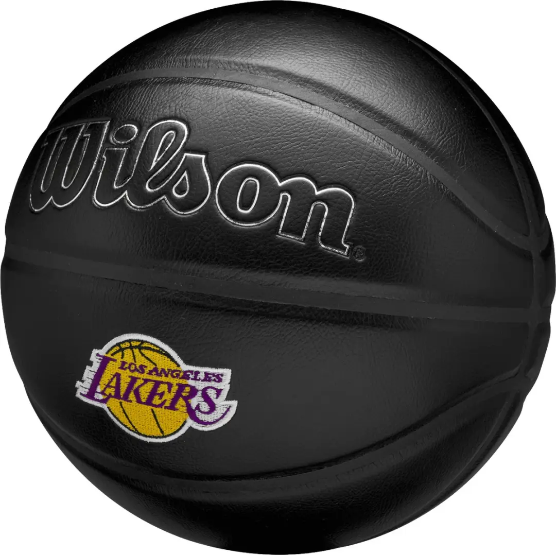 Wilson NBA Team Premiere Los Angeles Lakers Basketbal - Maat 7 - Zwart