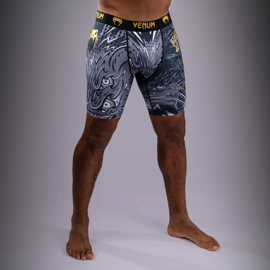 Venum Wolf Atak Vale Tudo Shorts M - Zwart/Grijs