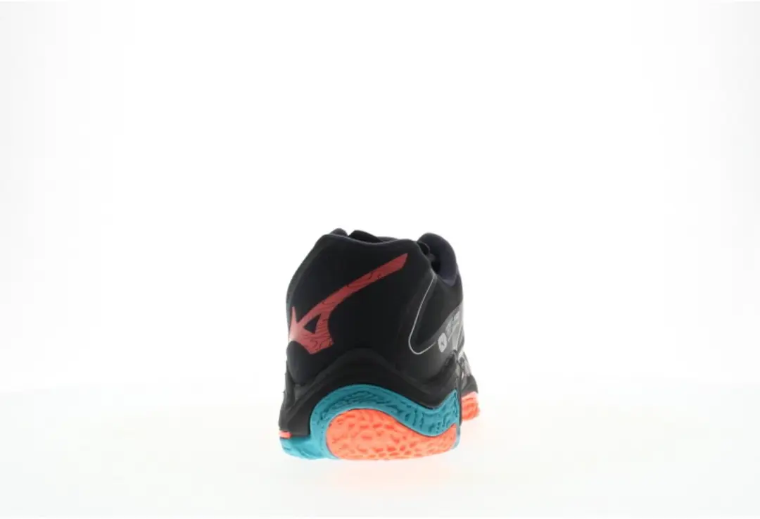 Mizuno Wave Lightning Z8 Heren Indoorschoenen - 42.5 - Zwart/Blauw/Orange