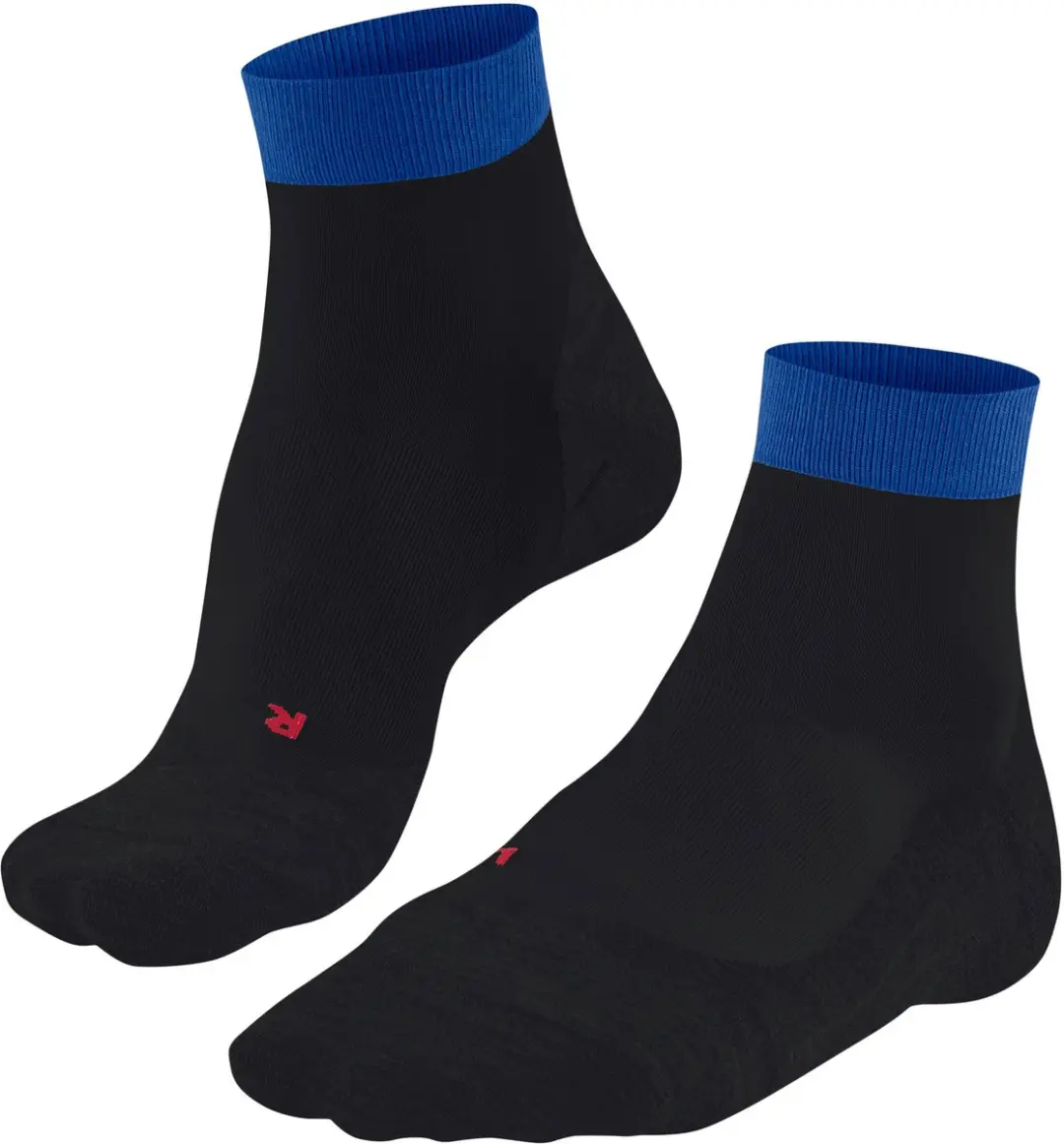 FALKE RU4 Short anti-blaar katoen functioneel materiaal hardloopsokken heren zwa