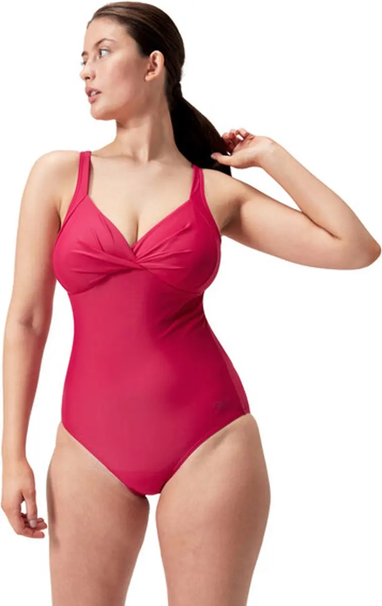 Speedo Shaping Cross Knot Dames Sportbadpak - Roze
