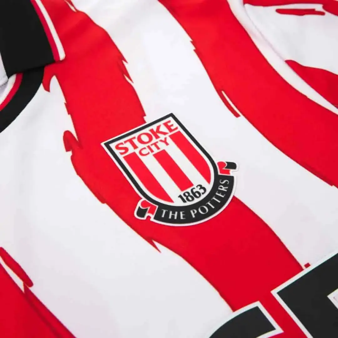 Macron Stoke City FC 25/26 Thuis T-shirt - XL - Rood