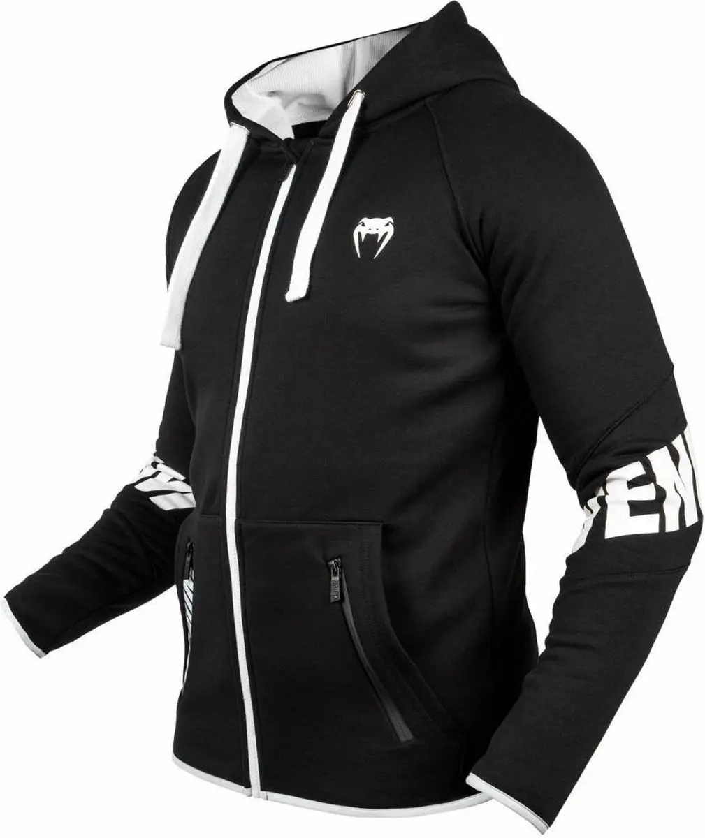 Venum Contender 3.0 Hoody - Zwart/Wit - S