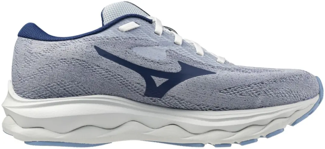 Mizuno Wave Serene Dames Hardloopschoenen 40.5 - Lichtgrijs/Blauw
