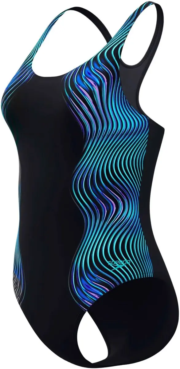 Speedo Printed Medalist Badpak Dames