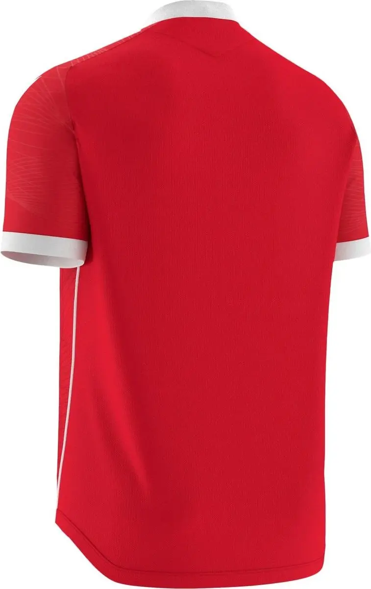 Macron Wyvern Eco Shirt Korte Mouw Heren - Rood