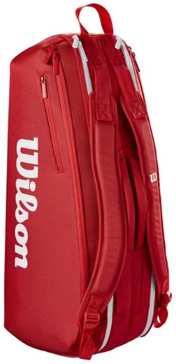 Wilson 6R Tennistas Super Tour - 6 Stuks - Rood