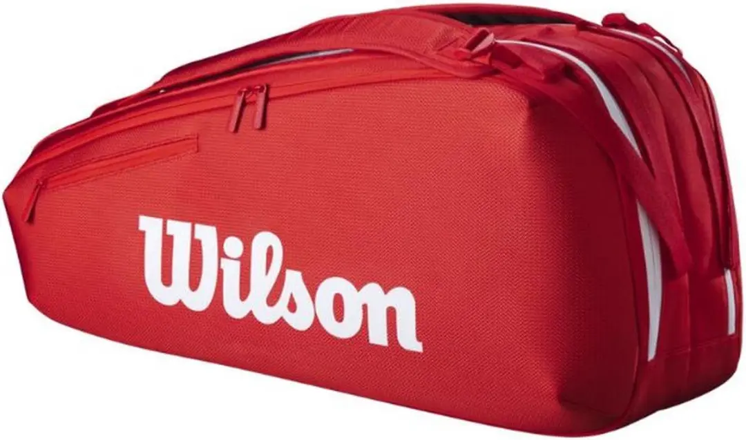 Wilson 6R Tennistas Super Tour - 6 Stuks - Rood
