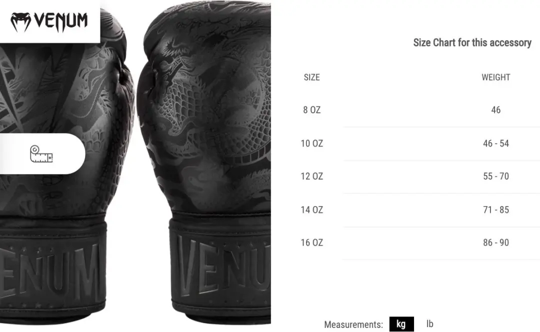 Venum Dragon's Flight Bokshandschoenen 14oz - Zwart/Brons