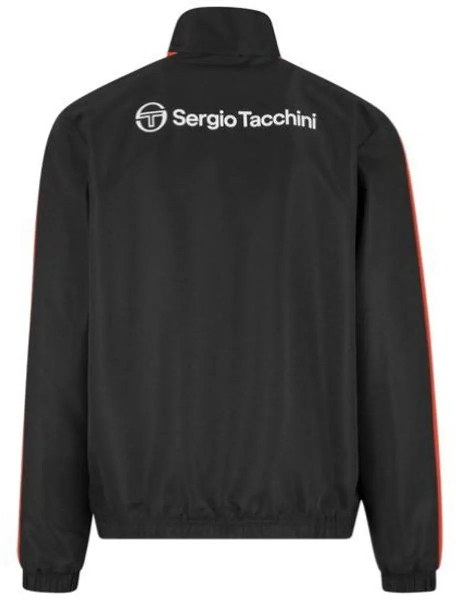 Sergio Tacchini Cryo Tracksuit Heren - Trainingspak S - Zwart Oranje