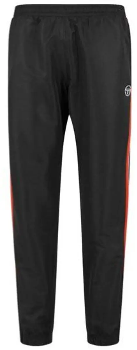 Sergio Tacchini Cryo Tracksuit Heren - Trainingspak S - Zwart Oranje