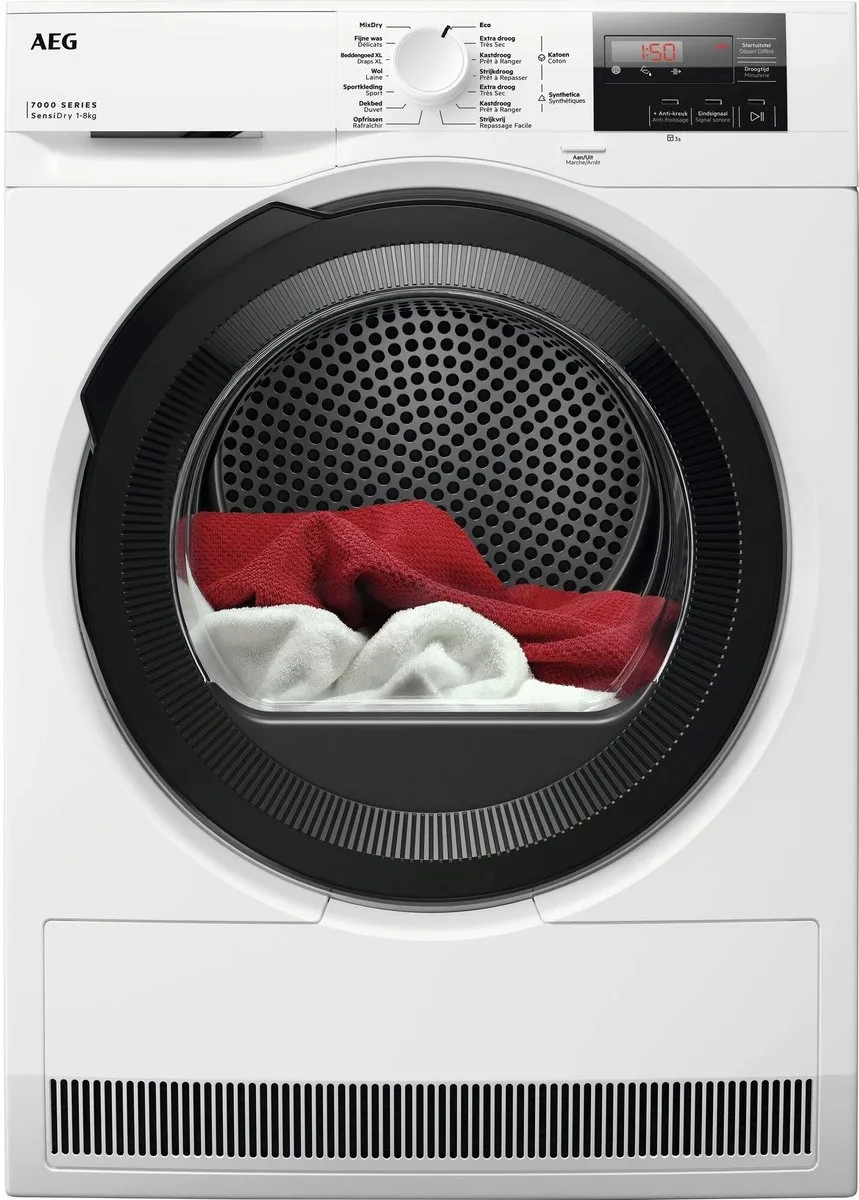 AEG TR7284BB4 Warmtepomp Droger 8 kg