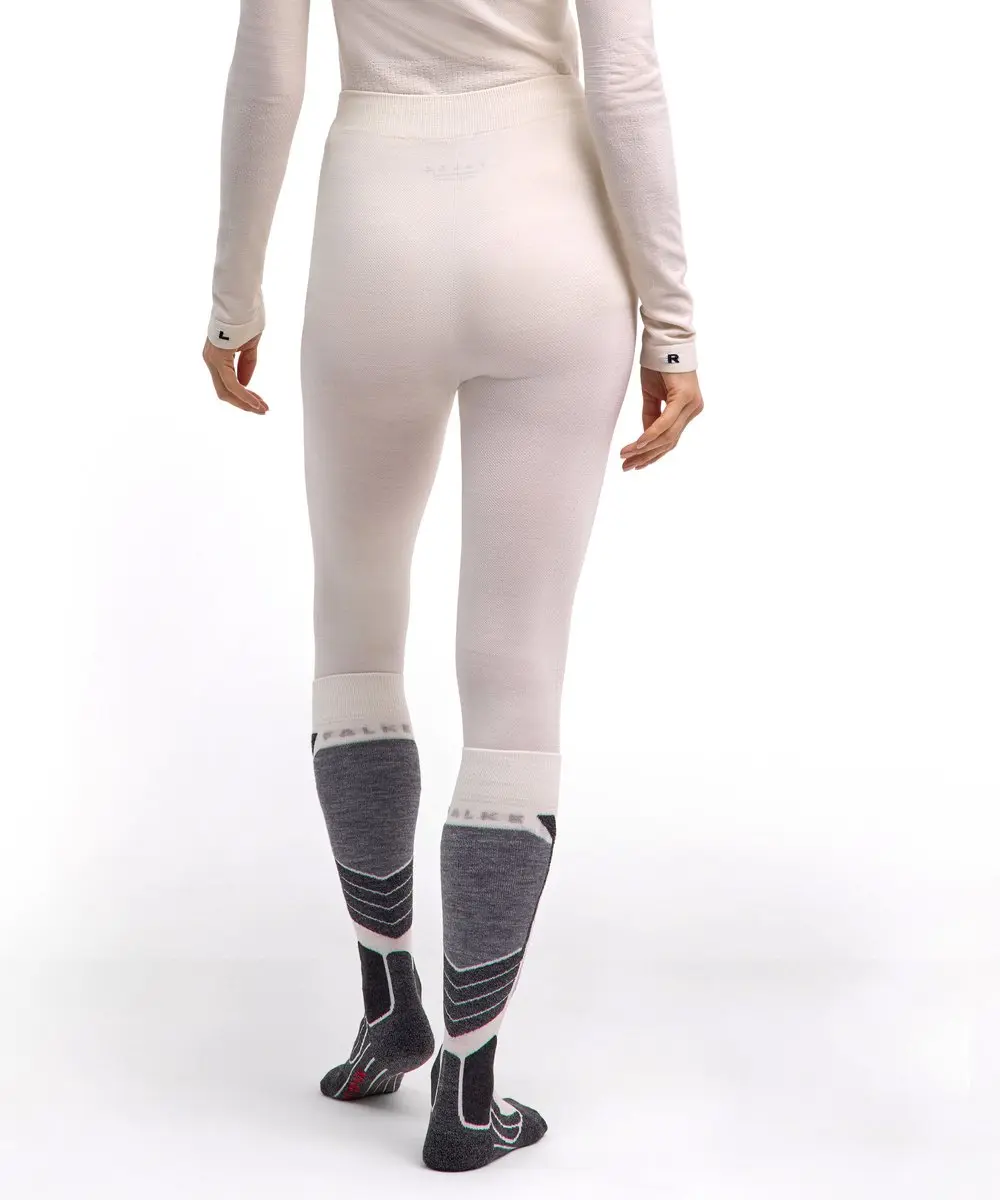 Falke Wool-Tech Protective 3/4 Dames Ondergoed - XL - Wit