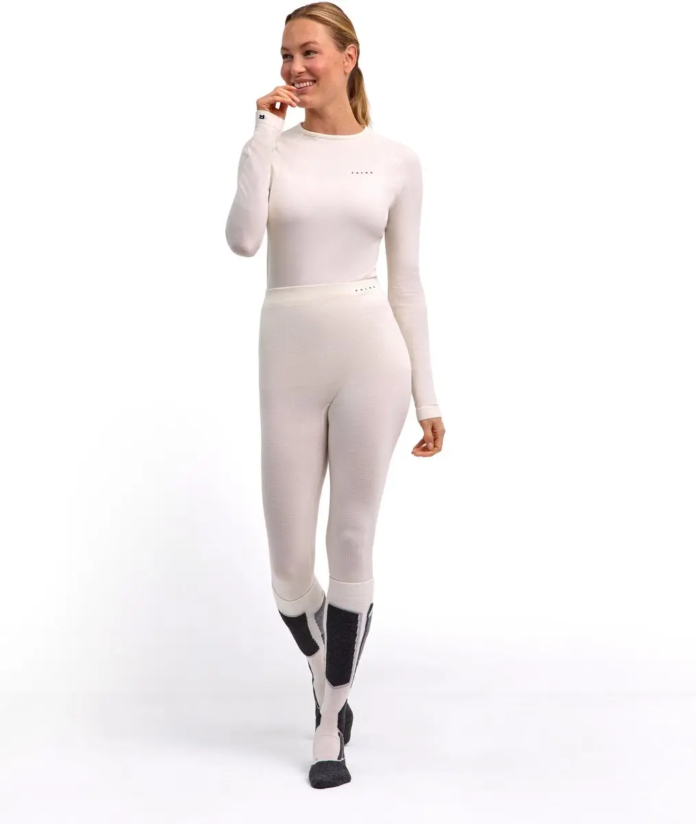 Falke Wool-Tech Protective 3/4 Dames Ondergoed - XL - Wit