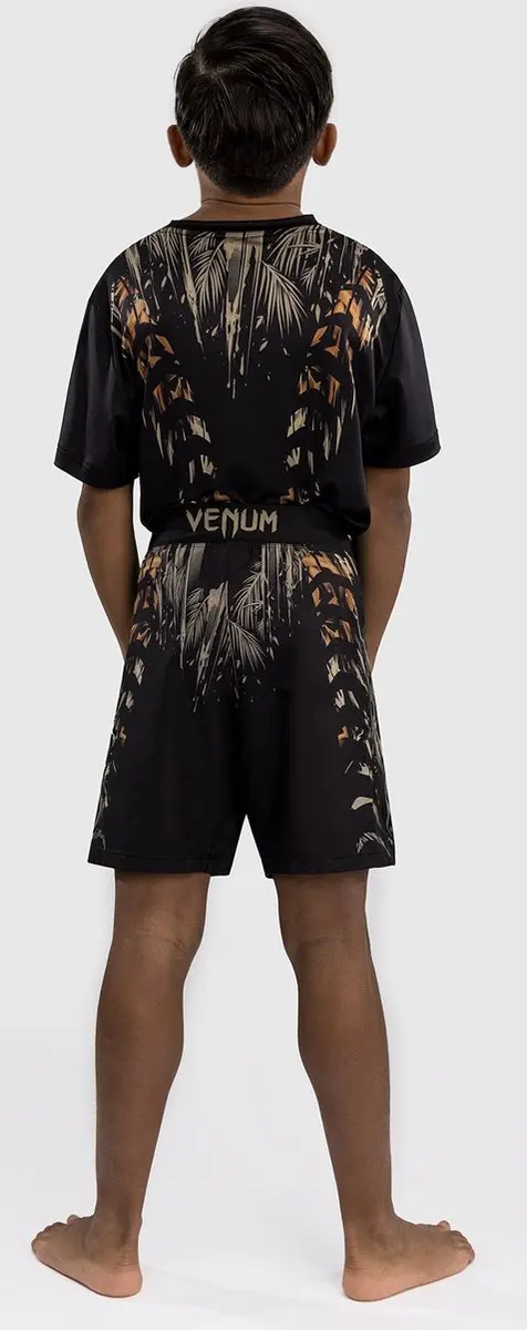 Venum Tiger Kids Fight Shorts 128 - Zwart Neon Oranje