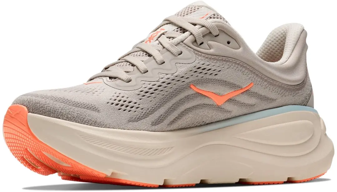 Hoka Bondi 9 Hardloopschoenen Dames - Grijs