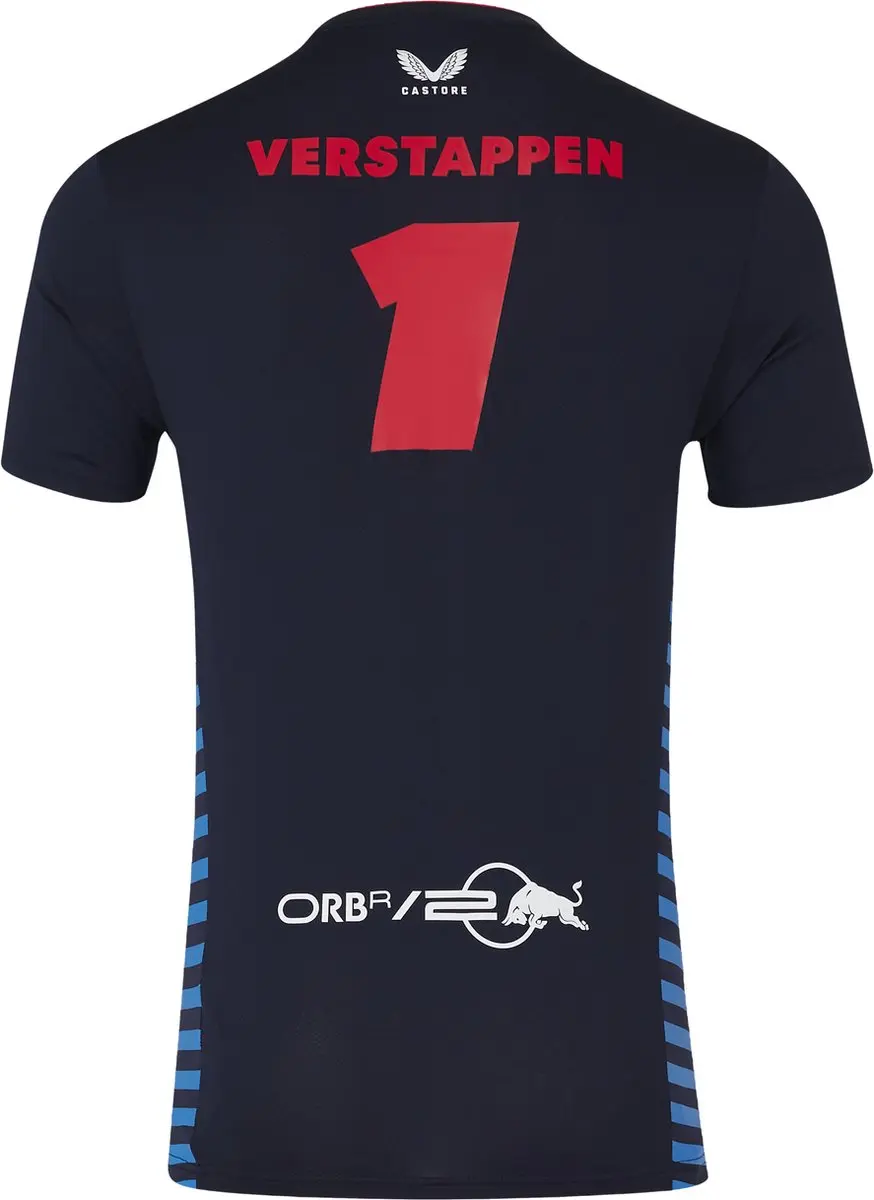 Castore Max Verstappen Shirt - Formule 1 - Nr 1 - XL