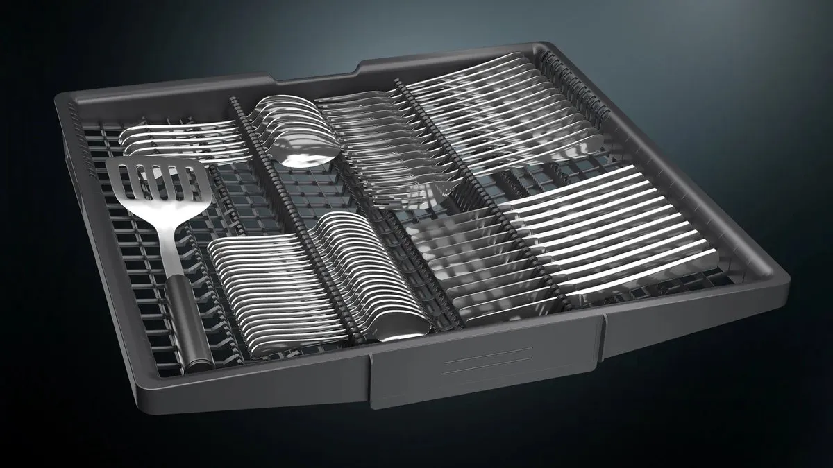 Siemens iQ300 SN73EX01CE Inbouwvaatwasser 14 Couverts - Zwart