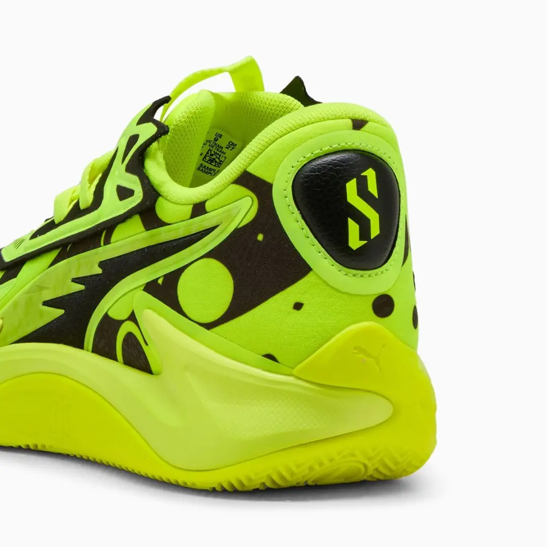 PUMA Scoot Zeros II Heren Sneakers - Geel - Maat 44 - afbeelding 6 van 6