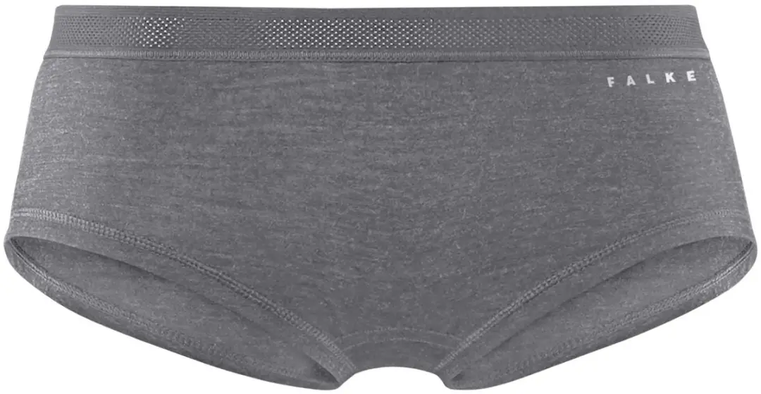 Falke Wool Silk Dames Slip - Maat L - Grijs