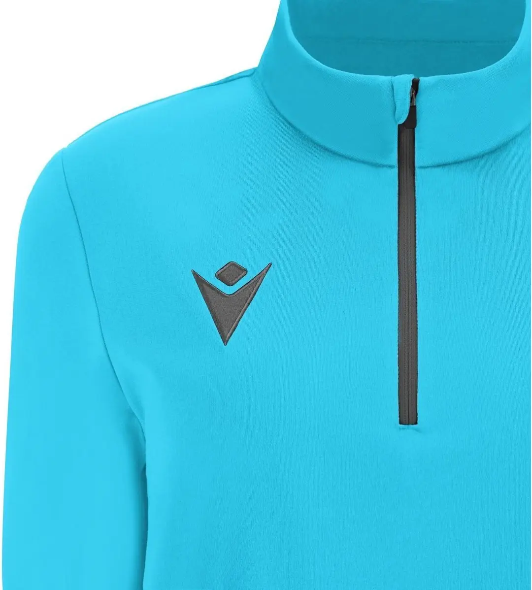 Macron Victory Maira Ziptop Kinderen 140 - Neon Sky/Antraciet