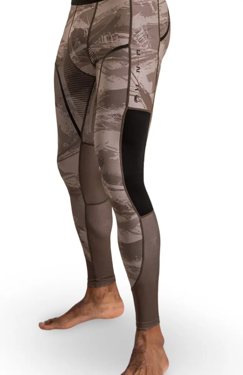 Venum Electron 3.0 Compressiebroek - Spats - Maat M - Sand