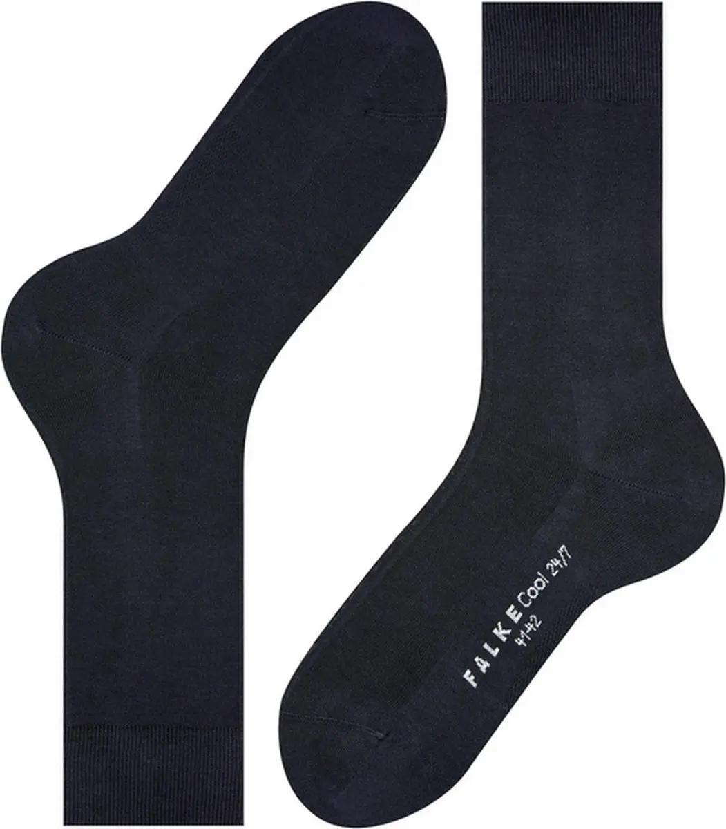 Falke Cool 24/7 Herensokken - Marine - 47/48