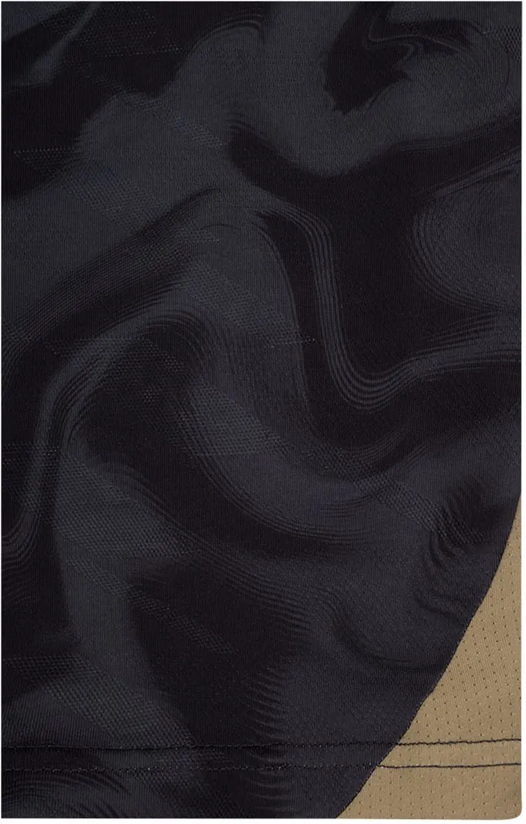 Cruyff Voetbal Sportshirt 152 - Zwart/Goud