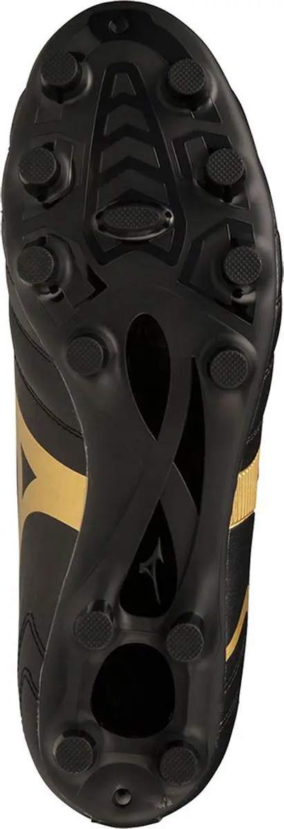 Mizuno Monarcida Neo II Select AG Voetbalschoenen - 45 - Zwart/Goud
