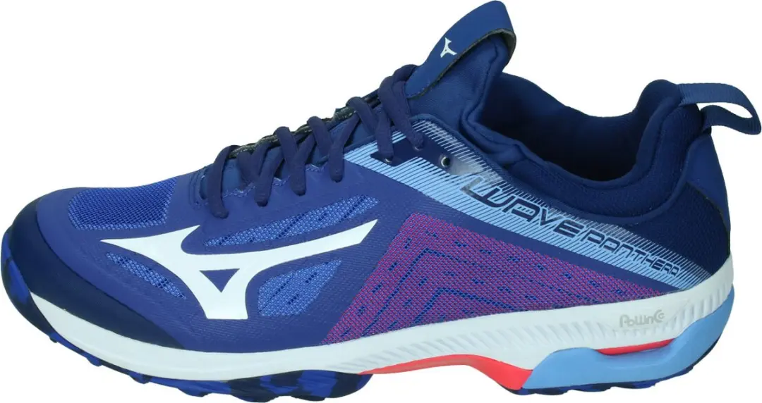 Mizuno Wave Panthera Korfbalschoenen TF - Blue/White - afbeelding 5 van 6