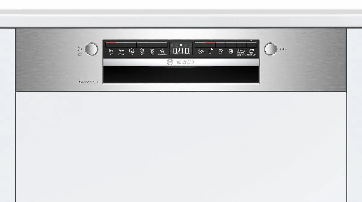Bosch Serie 4 SMI4HAS48E Semi-Ingebouwde Vaatwasser 13 Couverts - Wit - afbeelding 4 van 6