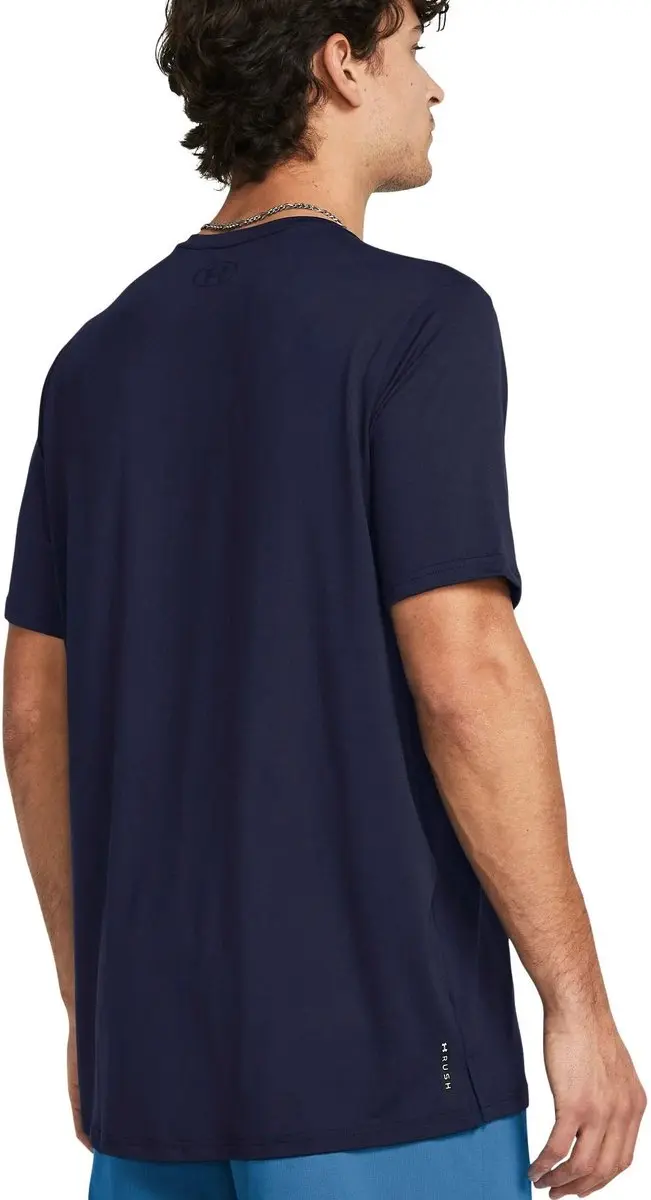 Under Armour Vanish Energy SS Shirt Heren - L - Donkerblauw