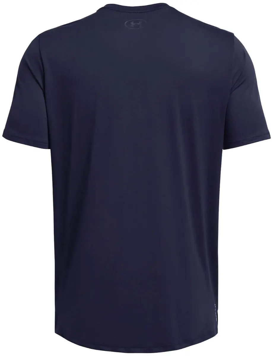 Under Armour Vanish Energy SS Shirt Heren - L - Donkerblauw