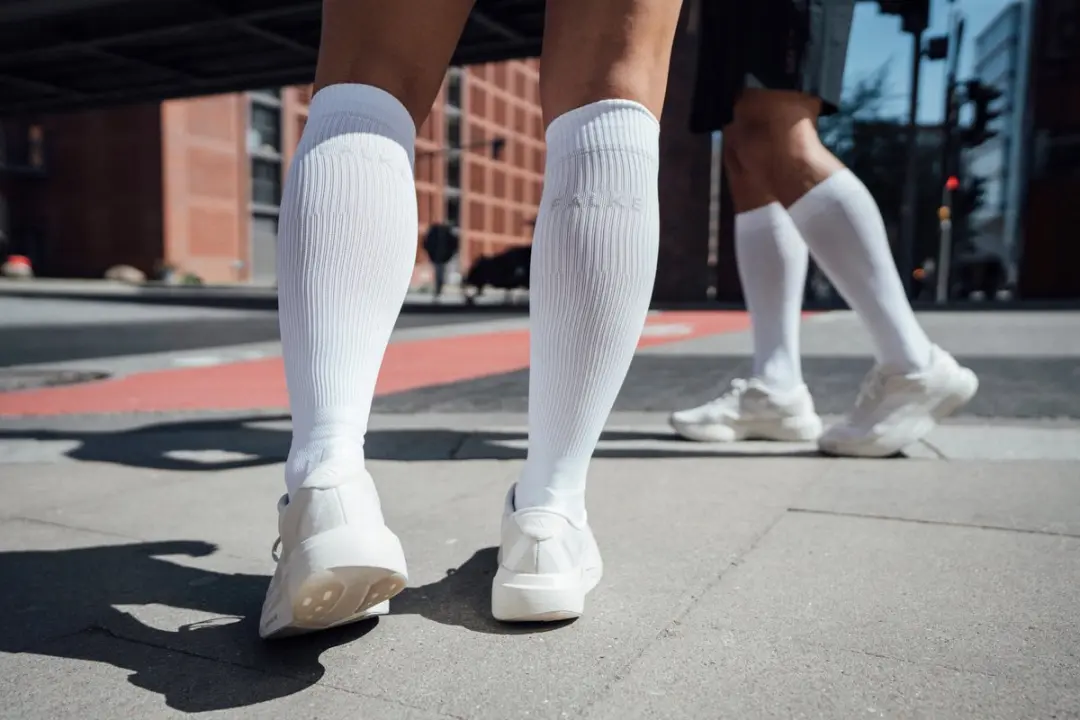 Falke RU Compression Energy Hardloopsokken Heren - Wit - Maat 43-46