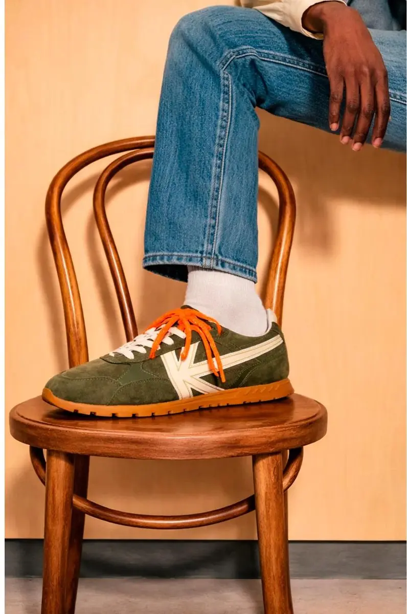 Kaotiko Seattle Trainers 43 - Kaki - afbeelding 6 van 6