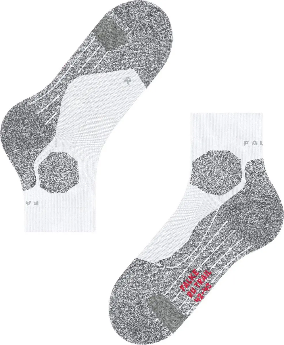 Falke RU Trail Grip Hardloopsokken Dames - Wit - Maat 41-42