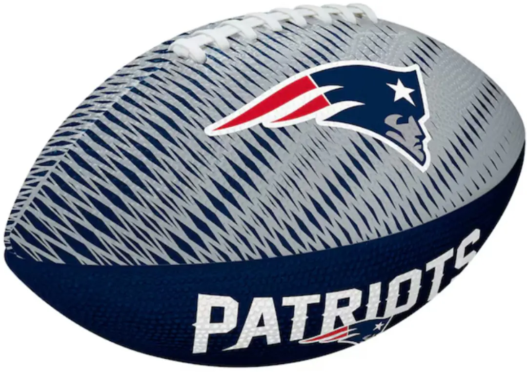 Wilson NFL Team Tailgate Football Junior Patriots
